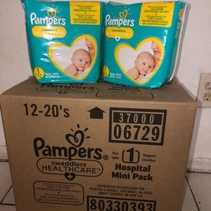 Pampers size 1 240 count